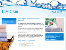 Tablet Screenshot of eazyclean-kilmarnock.co.uk